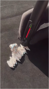 Pendentif Lettre Personnalisé en Argent 925 avec Moissanite et Cœur, Style Hip Hop Sertie de Diamants VVS, Cadeau d'Anniversaire Parfait Unisexe - Product Image 4