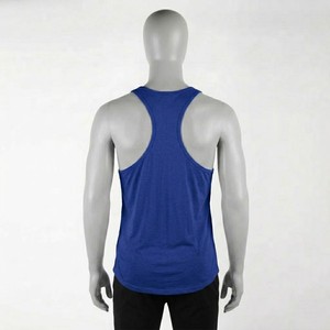 Unisex Mens <b>Stringer</b> Tank Top Sleeveless Gym Bodybuilding <b>Vest</b> Deep Cut Fitness Singlet Lightweight Training Wear Custom OEM - Product Image 5