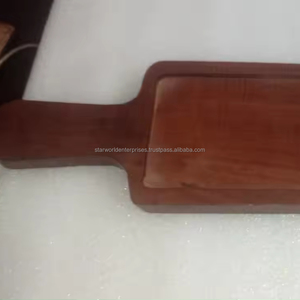 Acacia Mango bambú Madera dura súper tablas de cortar de madera para cortar verduras y carne - Product Image 1