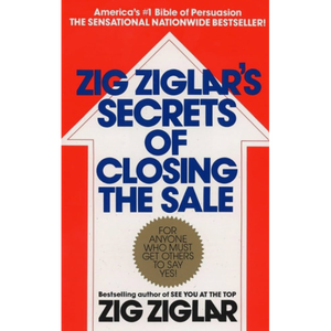 Secrets de la négociation pour finaliser la vente par l'auteur Zig Ziglar, impression de livre broché personnalisé à couverture souple - Product Image 1