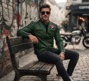 Logo personnalisé, votre propre design, streetwear, cuir et toile, col montant, séchage rapide, haute qualité, hiver, homme, coton - Product Image 5