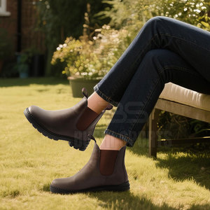 Bottes de paddock sur mesure, bottes de paddock haut de gamme, matériau doux au toucher, pour une performance optimale au quotidien. - Product Image 4