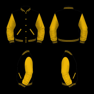 Veste universitaire pour homme, col montant, coupe-vent, respirante, épaisse, décontractée, en polaire, couleur, taille et design personnalisables - Product Image 6