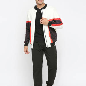 Chaqueta Bomber Varsity de Béisbol Personalizada con Cremallera Transpirable para Hombre, Tallas Grandes, de Algodón Ecológico, Venta al por Mayor - Product Image 4