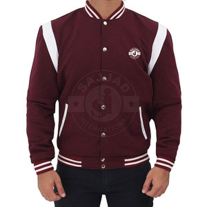 เสื้อแจ็คเก็ต Letterman สไตล์คลาสสิกสำหรับผู้ชาย เสื้อคลุมลำลองแนวสตรีทแวร์ สวมใส่สบาย เหมาะสำหรับใส่ในชีวิตประจำวันและการเดินทาง - Product Image 2