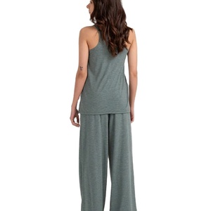 High Quality 100% Cotton Casual Solid O-Neck <b>Women's</b> Tank Top Sleeveless Quick Dry <b>Singlet</b> Breathable Seamless Front Outwear - Product Image 2
