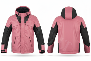 Veste de moto à capuche personnalisée pour l'hiver, doublure thermique, imperméable, équipement de conduite isolé avec protection par armure, vestes de moto personnalisées - Product Image 4