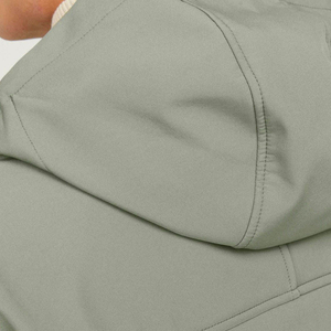 Men's Hooded Softshell <b>Jacket</b> Waterproof Windproof Casual Outdoor Winter Wear Regular Fit Polyester Shell with Zipper Closure - Product Image 3