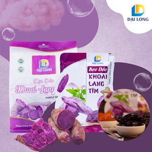 Dai Long sweet potato gummies are made from 40% fresh sweet potatoes, delicious, sweet and rich - Product Image 1