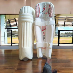Moulded Batting Cricket Legguard with Customised Packaging Made in India - Product Image 1