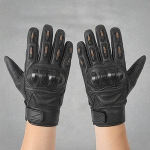 Guantes de Motocicleta para Hombre, Protección Completa para los Dedos, Antideslizantes, Protección para la Palma, Ajuste Flexible, Accesorios para Carreras en Carretera al Aire Libre - Product Image 1