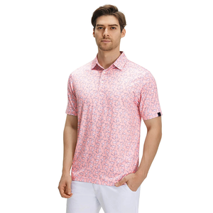 New Arrival 2026 Custom logo Pattern Stiff Collar <strong>Golf</strong> <strong>Shirts</strong> Lightweight Short <strong>Sleeve</strong> Moisture Wicking Dry Fit <strong>Golf</strong> Polo <strong>Shirt</strong> - Product Image 2