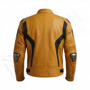 Chaqueta de Motociclista de Cuero Genuino para Hombre de la Mejor Calidad, Nueva Colección de Invierno, Chaquetas de Motocicleta con Protecciones Desmontables Personalizadas - Product Image 2