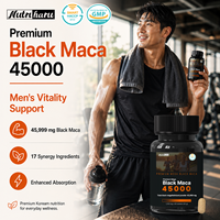 Extrait de Maca Noire Haute Concentration pour la Vitalité et l'Énergie Masculine – Complément Alimentaire OEM Marque Privée Fabriqué en Corée