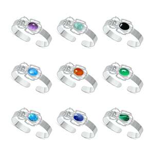 Fashion Elegant Multiple Handmade Natural Celestial Scarab Bangle <b>Silver</b> Adjustable <b>Cuff</b> <b>Bracelet</b> Elegant Jewelry For Women - Product Image 1