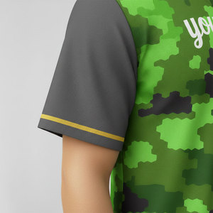 Maillots de baseball imprimés respirants pour hommes, mode sportive d'été, uniformes de softball pour hommes imprimés numériquement, vêtements de sport par sublimation - Product Image 6