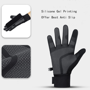 Gants de course personnalisés avec logo |   Manchette de compression à profil bas Secure-Fit |   Approvisionnement direct d'usine - Product Image 3