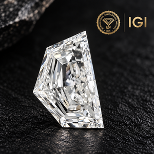 Diamant de laboratoire certifié IGI, taille Cadillac, 0,30 à 2,00 carats, couleur EF, clarté VS1, pierre libre, CVD HPHT synthétique pour bijoux - Product Image 1