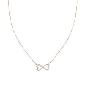 Luxury 14K <b>Rose</b> Gold Triple Diamond Halo Pendant Necklace IGI Certified Link Dainty Fine Jewelry Women Anniversary Wedding Gift - Product Image 1