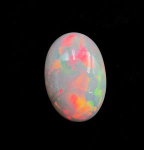Ethiopian Natural <b>Opal</b> Oval shape Cabochon Cut Excellent Quality Multi Fire Best <b>pendant</b> Making Loosea - Product Image 4