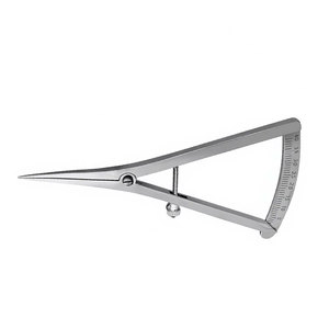 Calibrador Recto de 6 Pulgadas de Largo para Mapeo Óseo, Herramienta de Medición de 0-40 mm con Escala de Precisión, Instrumento Quirúrgico Oftalmológico - Product Image 1