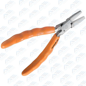 6 Inches Stainless Steel Orange Flat Plier Eyeglasses Repairing <b>Tool</b> Tilt Angle Adjustment Eyeglass Arms Frame Adjusting - Product Image 4