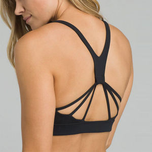 Women's Scoop Neck Seamless Crop <b>Top</b> Tank <b>Top</b> Solid Color Yoga Workout Wear - Product Image 6
