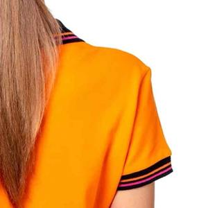 Women Short Sleeve Polo Shirt Women Casual Solid Color Cotton Oxford Regular Fit Turn <b>Down</b> Collar Top - Product Image 4