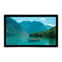 Monitor industri layar sentuh 15.6-23.8 "VESA Mount 1920x1080 tampilan IPS bingkai terbuka antarmuka BNC