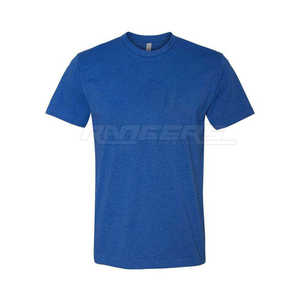 Camiseta de Algodón para Hombre, Último Diseño, Ligera, Transpirable, Lisa, Blanca, al por Mayor, Camisetas de Verano - Product Image 1