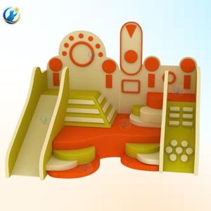 Ensemble de jeux d'intérieur pour le développement physique avec toboggan, piscine à balles et tunnel OEM/ODM pour aire de jeux à domicile pour enfants - Product Image 4