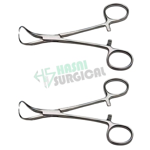 Pinces à serviettes de haute qualité Backhaus, 10 pièces, plaquées or, instruments chirurgicaux en acier inoxydable par Hasni Surgical - Product Image 4