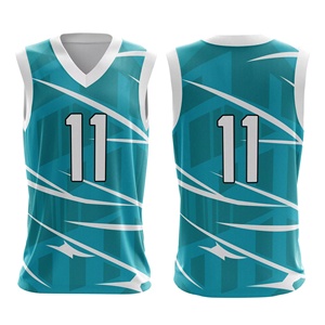 Camiseta de Baloncesto Personalizable con Cuello en V, Sin Mangas, Número 11, Malla Transpirable de Secado Rápido, 100% Poliéster, Unisex para Adultos - Product Image 1