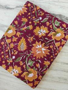 Hand <b>Block</b> <b>Printed</b> Cotton Fabric <b>Block</b> <b>Printed</b> Indian Handmade Soft Cotton Fabric Dress Material Custom <b>Printed</b> Bulk Order - Product Image 4