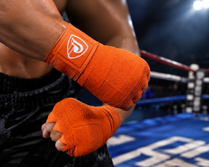 DUMELA INTERNATIONAL - Vendas de Mano para Entrenamiento de MMA y Boxeo con Logotipo Personalizado, Transpirables, Duraderas, Elásticas, de Algodón, para Kickboxing - Product Image 4