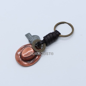Tây cao bồi <span class=keywords><strong>hat</strong></span> KEYCHAIN-phụ kiện hoàn hảo cho những người đam mê Rodeo Móc chìa khóa quà lưu niệm - Product Image 2
