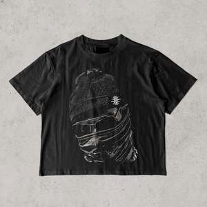 ผู้ผลิตเสื้อผ้าขายส่งสุดเท่ห์ รับพิมพ์โลโก้กราฟิกตามสั่ง เสื้อยืดคอกลมทรงบ็อกซี่ ผ้าหนา สำหรับผู้ชาย - Product Image 3