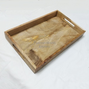 Banyan Tree, diseño 3D, bandeja redonda de madera grabada para servir, decoración multiusos para el hogar y bandejas decorativas para frutas al por mayor - Product Image 5