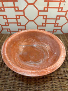 ชามสลัดเรซินอีพ็อกซี่สีส้มสำหรับผลไม้หวานและสลัดงานฝีมือที่ทันสมัยชามผลไม้ตกแต่งเรซิ่น - Product Image 5