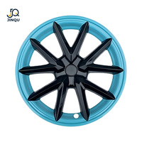 Enjoliveurs de roues sport chromés de 18 pouces de qualité supérieure pour Tesla Model 3, 12 couleurs, en ABS, couverture intégrale, fixation sécurisée par clip.