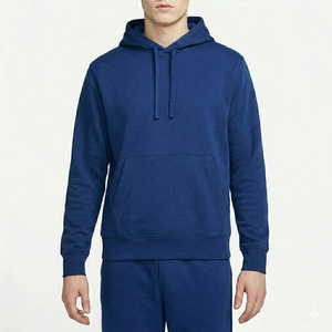 Sweat-shirts à capuche en molleton chaud d'hiver 100% coton de haute qualité, personnalisés pour hommes, épais, avec patch brodé - Product Image 3