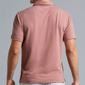 Camiseta Polo de Hombre de Alta Calidad OEM, Cuello Camisero, Tejido de Punto, Estilo Ejecutivo, Secado Rápido, Transpirable, Color Sólido - Product Image 2