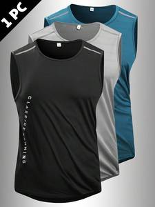 Camiseta Deportiva sin Mangas para Hombre, Transpirable y de Secado Rápido, para Correr, Entrenamiento, Maratón - Product Image 2