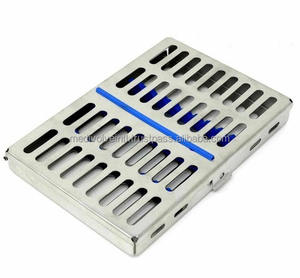 Boîte de stérilisation dentaire Medivolve de qualité supérieure, en acier inoxydable, pour 10 instruments chirurgicaux, plateau manuel, usage hospitalier, CE ISO - Product Image 3