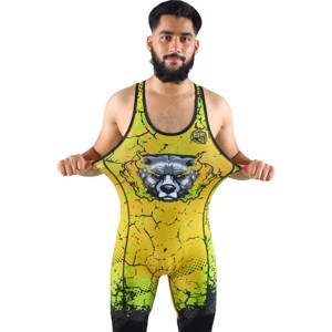 Uniforme de levantamiento de pesas personalizado de fábrica al por mayor, uniformes de levantamiento de pesas profesionales de alta calidad, camisetas de lucha libre para hombres - Product Image 4