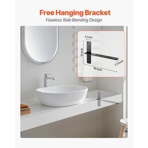 2 staffe a T in acciaio massiccio per carichi pesanti, capacità 200 libbre/90 kg, 18x2,89x12/457,2x73,5x304,8 mm, acciaio massiccio - Product Image 3