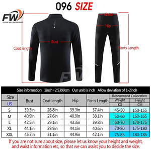ชุดวอร์มกันลมลำลองสำหรับฤดูหนาว ชุดออกกำลังกาย 2 ชิ้น ชุดกีฬา ชุดวอร์มกันลม ไซส์ใหญ่ เสื้อแจ็คเก็ตผู้ชาย - Product Image 6