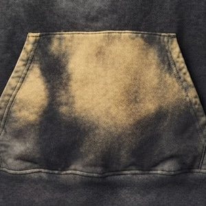 Sudaderas con Capucha para Hombre, Diseño Vintage, Estilo Desgastado, Efecto Desteñido por el Sol, Nueva Tendencia, Servicio OEM, Lavado Ácido, para Adultos - Product Image 5
