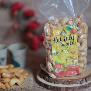 Noix de cajou grillées bio du Vietnam W180 en sachet transparent de 250g avec fermeture éclair - Qualité supérieure certifiée ISO, beurrées et salées, durée de conservation de 12 mois - Product Image 4