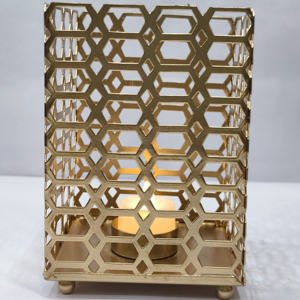Portavelas de Metal de Diseño Moderno y Tendencia 2026, Portavelas para Velas de Té, Decoración del Hogar, para Exportación desde India - Product Image 4